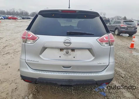 2015 Nissan Rogue S z USA, uszkodzony, nr VIN 5N1AT2MVXFC754832